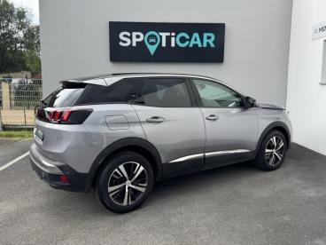 SPOTICAR Peugeot 3008 1.2 Puretech 130 Allure  Eat8 Occasion - Suv-4x4 Essence Gris Amazonite (m) - Quimper - 1203986375_4