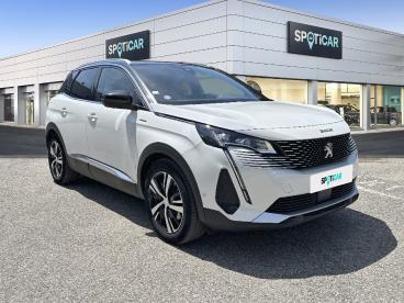 SPOTICAR Peugeot 3008 Hybrid 225ch Gt E-eat8 Occasion - Suv-4x4 Hybride Rechargeable Blanc Nacré (n) - La Tour D Aigues - 1204007146_3