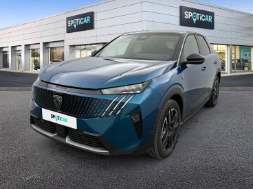 SPOTICAR Peugeot 3008 Hybrid 145 E-dcs6 Gt Occasion - Suv-4x4 Essence Bleu - Bondy - 1204060895_1