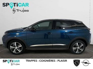 SPOTICAR Peugeot 3008 Puretech 130ch S&s Eat8 Allure Pack Occasion - Suv-4x4 Essence Bleu - Plaisir - 1204107140_2