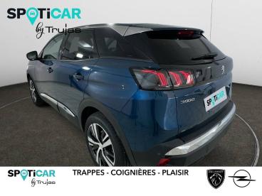 SPOTICAR Peugeot 3008 Puretech 130ch S&s Eat8 Allure Pack Occasion - Suv-4x4 Essence Bleu - Plaisir - 1204107140_3