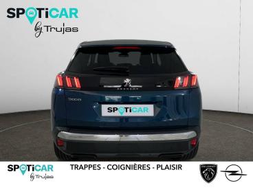 SPOTICAR Peugeot 3008 Puretech 130ch S&s Eat8 Allure Pack Occasion - Suv-4x4 Essence Bleu - Plaisir - 1204107140_4