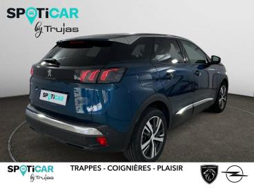 SPOTICAR Peugeot 3008 Puretech 130ch S&s Eat8 Allure Pack Occasion - Suv-4x4 Essence Bleu - Plaisir - 1204107140_5