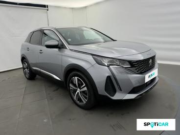 SPOTICAR Peugeot 3008 1.5 Bluehdi 130ch S&s Allure Pack Eat8 Occasion - Suv-4x4 Diesel Gris Artense (m) - Chambery - 1204137623_3
