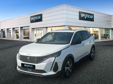 SPOTICAR Peugeot 3008 1.6 Phev 180 E-eat8 Allure Pack Occasion - Suv-4x4 Hybride Rechargeable Blanc - Trebes - 1204156411_1