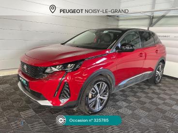 SPOTICAR Peugeot 3008 Hybrid 225 E-eat8 Allure Pack Occasion - Suv-4x4 Hybride Rechargeable P. Vernis Coloré Rouge Ultimate - Noisy Le Grand - 1204186905_1