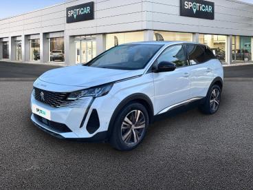 SPOTICAR Peugeot 3008 1.5 Bluehdi 130ch S&s Allure Eat8 Occasion - Suv-4x4 Diesel Blanc - Carhaix Plouguer - 1204196311_1