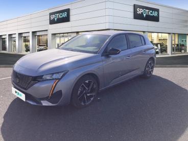 SPOTICAR Peugeot 308 Phev 180ch Allure Pack E-eat8 Occasion - Berline Hybride Rechargeable Gris Artense (m) - Belleville Sur Meuse - 1202892450_1
