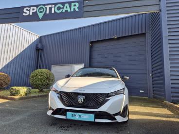 SPOTICAR Peugeot 308 Phev 225 E-eat8 Gt Pack Occasion - Berline Hybride Rechargeable Blanc - Mauges-sur-loire - 1203270544_1