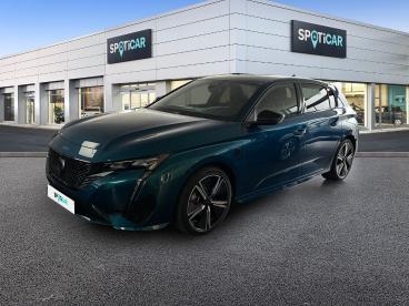 SPOTICAR Peugeot 308 1.2 Hybrid 136ch Gt E-dcs6 Occasion - Berline Hybride Bleu - Grenoble - 1203281236_1