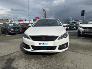 SPOTICAR Peugeot 308 1.2 Ess 130ch E6.3 S&s Allure Occasion - Berline Essence Blanc Nacré - St Agathon - 1203486695_2
