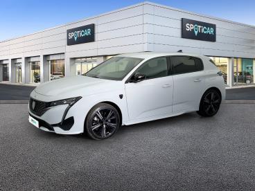 SPOTICAR Peugeot 308 Phev 180 E-eat8 Gt Occasion - Berline Hybride Rechargeable Blanc - Perpignan - 1203522175_1