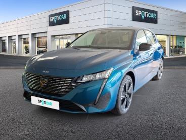 SPOTICAR Peugeot 308 E-308 156ch Batterie 54 Kwh Allure Occasion - Berline Electrique Bleu - Grenoble - 1203534791_1