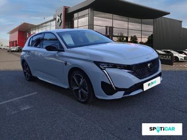 SPOTICAR Peugeot 308 1.2 Hybrid 136ch Gt E-dcs6 + Hifi Focal Occasion - Berline Hybride Blanc Okénite (m) - Montauban - 1203558719_3