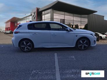 SPOTICAR Peugeot 308 1.2 Hybrid 136ch Gt E-dcs6 + Hifi Focal Occasion - Berline Hybride Blanc Okénite (m) - Montauban - 1203558719_4