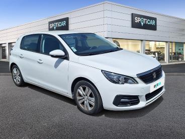 SPOTICAR Peugeot 308 Puretech 110ch S&s Bvm6 Active Occasion - Berline Essence Blanc - Mezzavia - 1203573578_3