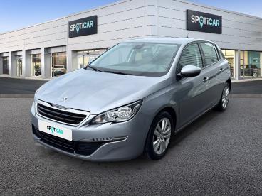 SPOTICAR Peugeot 308 1.6 Bluehdi 120 S&s Active Occasion - Berline Diesel Gris Clair - Chateaubriant - 1203590509_1