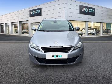 SPOTICAR Peugeot 308 1.6 Bluehdi 120 S&s Active Occasion - Berline Diesel Gris Clair - Chateaubriant - 1203590509_2