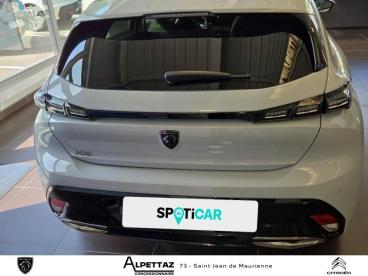 SPOTICAR Peugeot 308 1.5 Bluehdi 130ch S&s Allure Eat8 Occasion - Berline Diesel Blanc Okénite (m) - Saint Jean De Maurienne - 1203594977_5