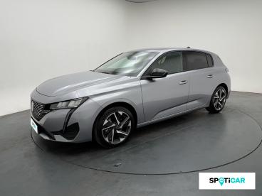 SPOTICAR Peugeot 308 1.2 Hybrid 136ch Allure E-dcs6 Occasion - Berline Hybride Gris Artense (m) - Grenoble - 1203598243_1