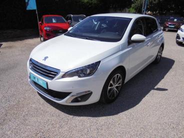 SPOTICAR Peugeot 308 1.2 Puretech 130ch Allure S&s 5p Occasion - Berline Essence Blanc Banquise - Bagnols Sur Ceze - 1203612456_1