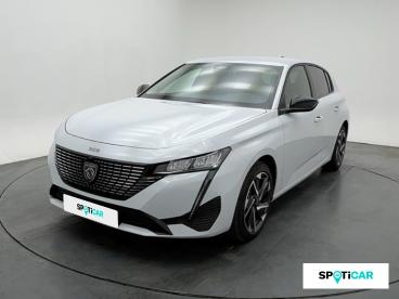 SPOTICAR Peugeot 308 1.2 Hybrid 136ch Allure E-dcs6 Occasion - Berline Hybride Blanc Okénite (m) - Rumilly - 1203642444_1