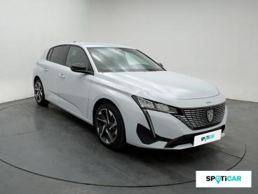 SPOTICAR Peugeot 308 1.2 Hybrid 136ch Allure E-dcs6 Occasion - Berline Hybride Blanc Okénite (m) - Rumilly - 1203642444_3