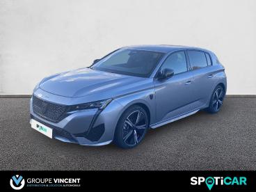 SPOTICAR Peugeot 308 Gt Hybrid 136   E-dcs6 Occasion - Berline Hybride Gris Artense - Saint Doulchard - 1203642534_1