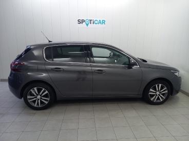 SPOTICAR Peugeot 308 1.2  130ch E6.c S&s Allure Eat8 Occasion - Berline Essence Gris Platinium - Brest - 1203646814_4