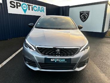 SPOTICAR Peugeot 308 Gt Line 130 Ch Occasion - Berline Essence Gris Clair - Chemille - 1203654510_2
