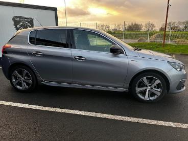 SPOTICAR Peugeot 308 Gt Line 130 Ch Occasion - Berline Essence Gris Clair - Chemille - 1203654510_5