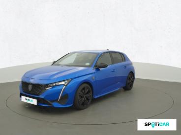 SPOTICAR Peugeot 308 Phev 225 E-eat8 Gt Occasion - Berline Hybride Rechargeable Bleu - Sainte Feyre - 1203666020_1