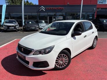 SPOTICAR Peugeot 308 1.6 Bluehdi 100ch S&s Premium Occasion - Berline Diesel Blanc - Ambert - 1203685328_1