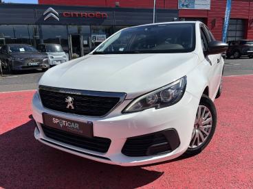 SPOTICAR Peugeot 308 1.6 Bluehdi 100ch S&s Premium Occasion - Berline Diesel Blanc - Ambert - 1203685328_2