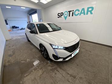 SPOTICAR Peugeot 308 Phev 180 E-eat8 Allure Occasion - Berline Hybride Rechargeable Blanc - Pessac - 1203686884_3