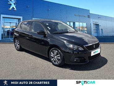SPOTICAR Peugeot 308 1.2 Puretech 110ch S&s Style Occasion - Berline Essence Noir Perla Nera - Fontenay Sur Eure - 1203689124_3