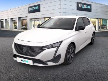 SPOTICAR Peugeot 308 Bluehdi 130ch S&s Eat8 Allure Occasion - Berline Diesel Blanc - Rillieux la pape - 1203703173_1