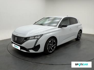 SPOTICAR Peugeot 308 1.5 Bluehdi 130ch S&s Allure Eat8 Occasion - Berline Diesel Blanc Okénite (m) - Grenoble - 1203715188_1