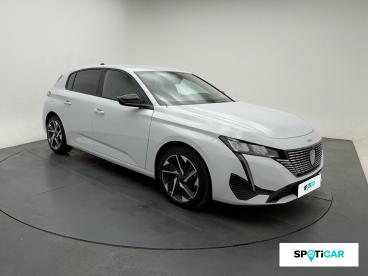 SPOTICAR Peugeot 308 1.5 Bluehdi 130ch S&s Allure Eat8 Occasion - Berline Diesel Blanc Okénite (m) - Grenoble - 1203715188_3
