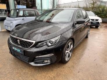 SPOTICAR Peugeot 308 1.2 Puretech 130ch &euro;6.c S&s Gt Line Occasion - Berline Essence Noir Perla Nera - Vert Saint Denis - 1203744024_1