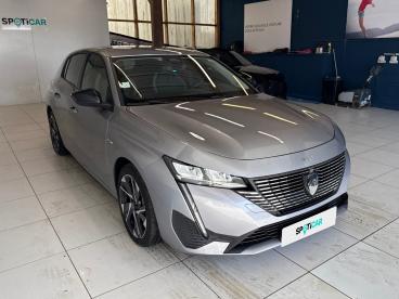 SPOTICAR Peugeot 308 Phev 180ch Allure Pack E-eat8 Occasion - Berline Hybride Rechargeable P. M. Gris Acier - Concarneau - 1203748452_3