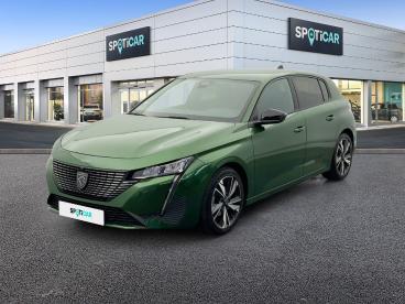 SPOTICAR Peugeot 308 Puretech 130ch S&s Bvm6 Allure Pack Occasion - Berline Essence Vert - Perpignan - 1203750826_1