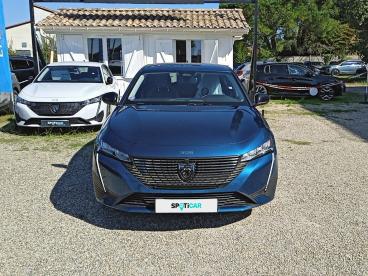 SPOTICAR Peugeot 308 Hybrid 136 E-dcs6 Allure Occasion - Berline Essence Bleu - Castelnau-d Estretefonds - 1203759998_2