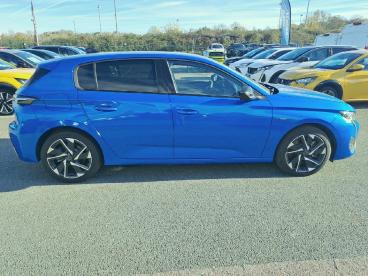 SPOTICAR Peugeot 308 Phev 180 E-eat8 Allure Pack Occasion - Berline Hybride Rechargeable Bleu Clair - Lormont - 1203761558_4