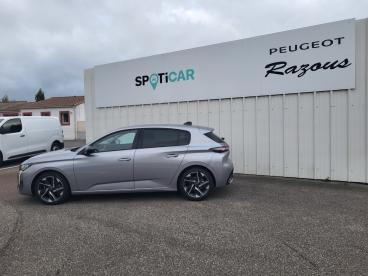SPOTICAR Peugeot 308 Puretech 130 S&s Eat8 Allure Pack Occasion - Berline Essence Gris Clair - Trebes - 1203769669_2
