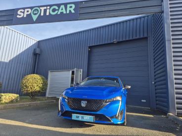 SPOTICAR Peugeot 308 Bluehdi 130 Eat8 Gt Occasion - Berline Diesel Bleu - Mauges-sur-loire - 1203769802_1