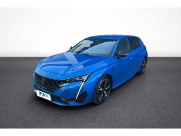 SPOTICAR Peugeot 308 Bluehdi 130ch S&s Eat8 Gt Occasion - Berline Diesel Bleu - Orange - 1203770127_1