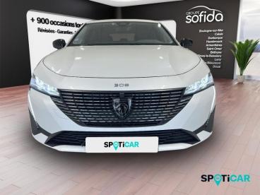 SPOTICAR Peugeot 308 1.2 Hybrid 136ch Allure E-dcs6 Occasion - Berline Hybride Blanc Okénite (m) - Henin beaumont - 1203770705_2