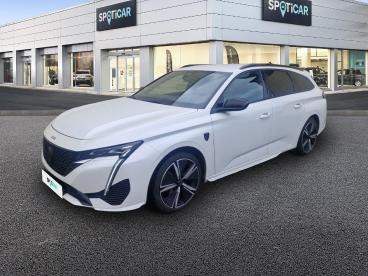 SPOTICAR Peugeot 308 Sw Bluehdi 130ch S&s Eat8 Gt Occasion - Break Diesel Blanc - Caudan - 1203771570_1