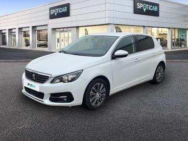 SPOTICAR Peugeot 308 Bluehdi 130ch S&s Eat8 Road Trip Occasion - Berline Diesel Jaune - Nimes - 1203778008_1